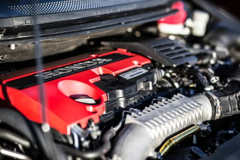 Compartiment moteur d’un véhicule moderne